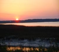 Sunset in the Wetlands, Beaufort Sunset in the Wetlands, Beaufort